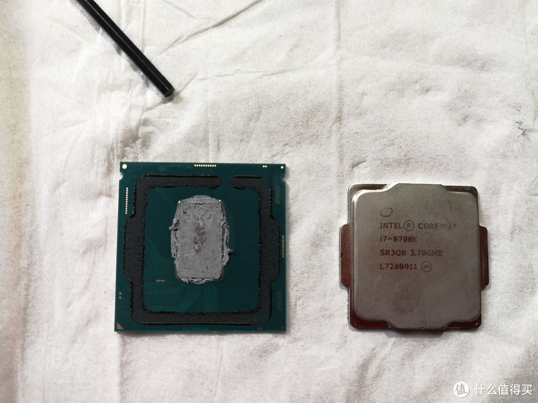 intel 英特尔 I7 8700K国行盒装+华擎Z370K6首测+作死开盖