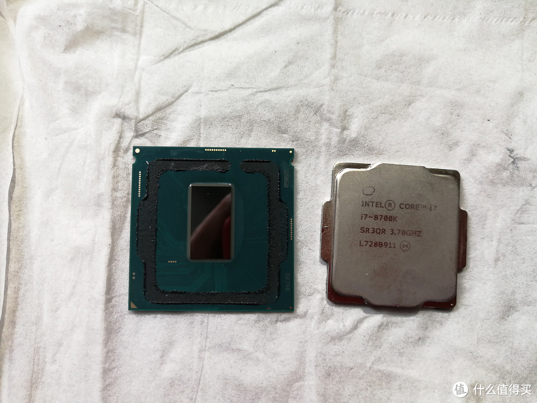 intel 英特尔 I7 8700K国行盒装+华擎Z370K6首测+作死开盖