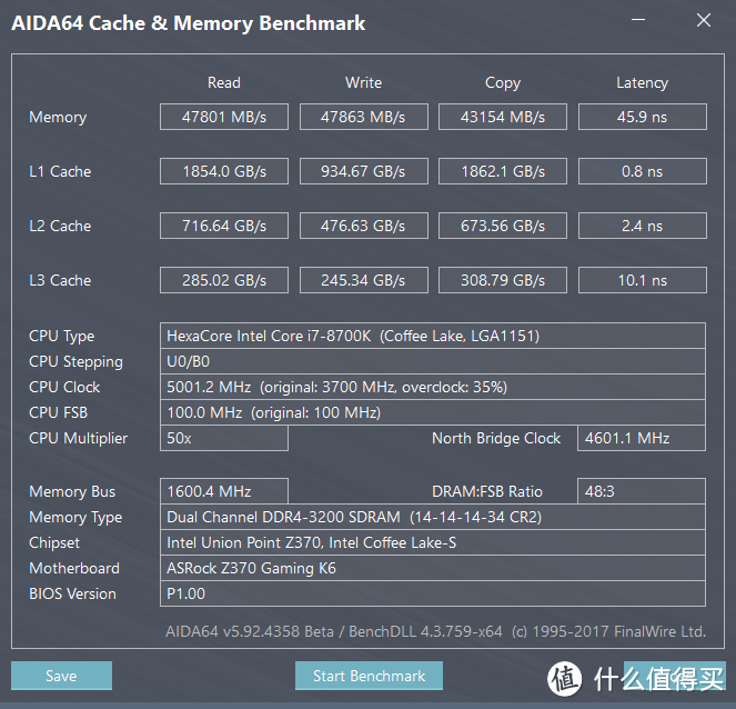 intel 英特尔 I7 8700K国行盒装+华擎Z370K6首测+作死开盖