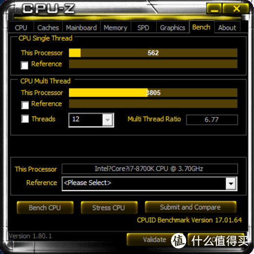 intel 英特尔 I7 8700K国行盒装+华擎Z370K6首测+作死开盖