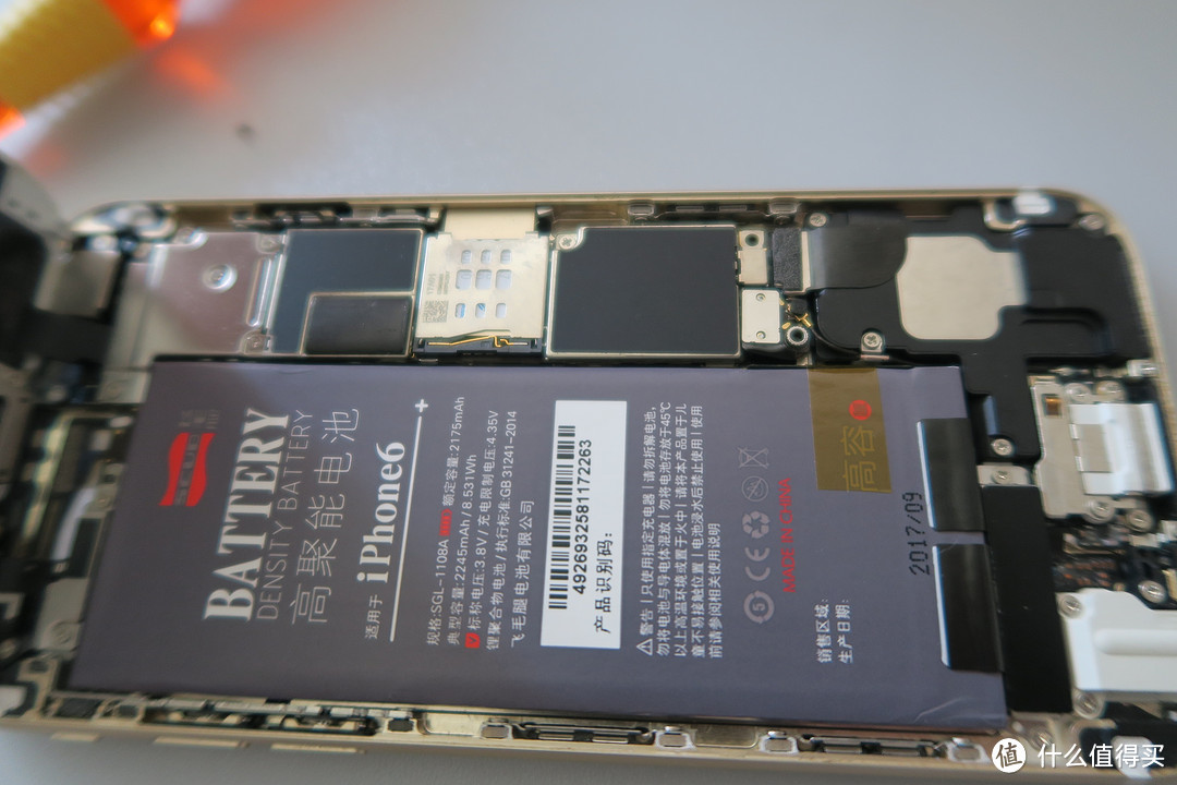 苹果 iphone6 换电池成功保肾