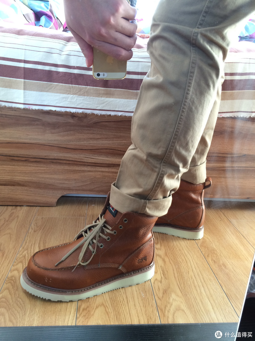 #原创新人#Timberland 添柏岚 PRO 53009 男士短靴晒单及尺码分享