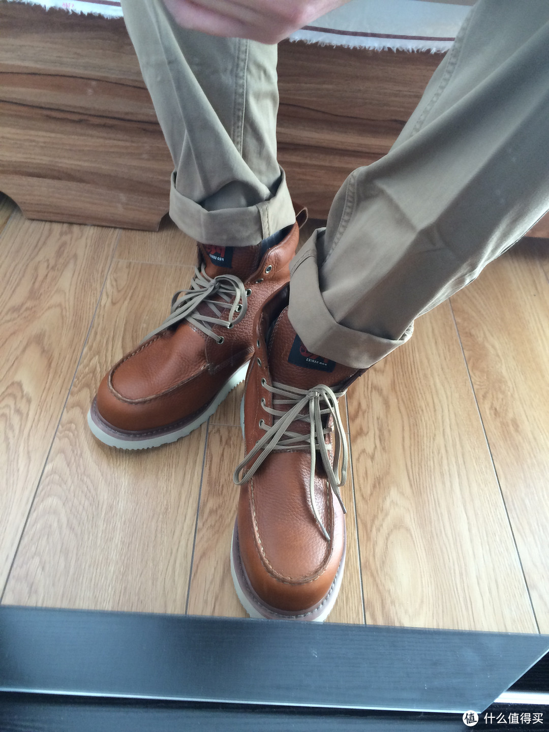 #原创新人#Timberland 添柏岚 PRO 53009 男士短靴晒单及尺码分享