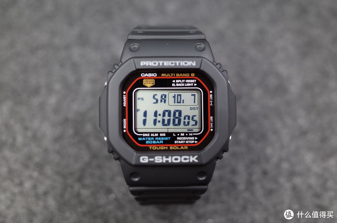 CASIO 卡西欧 GW-M5610-1 太阳能六局电波表 开箱