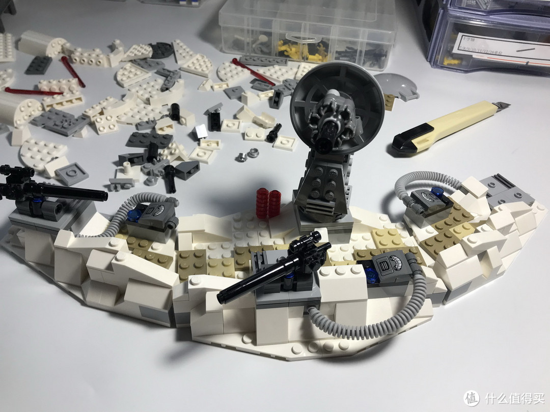 #本站首晒#LEGO 乐高 拼拼乐 — 星战系列UCS级别 75098 霍斯基地突袭