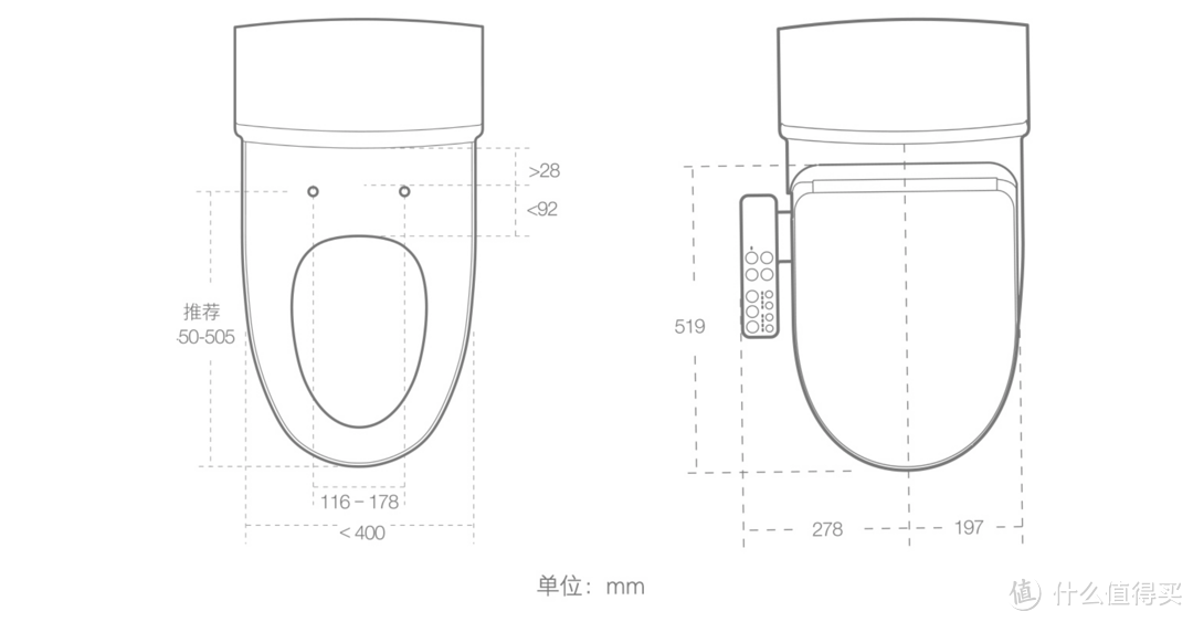 年轻人的第一台马桶盖——智米智能马桶盖（内有巨物出镜）