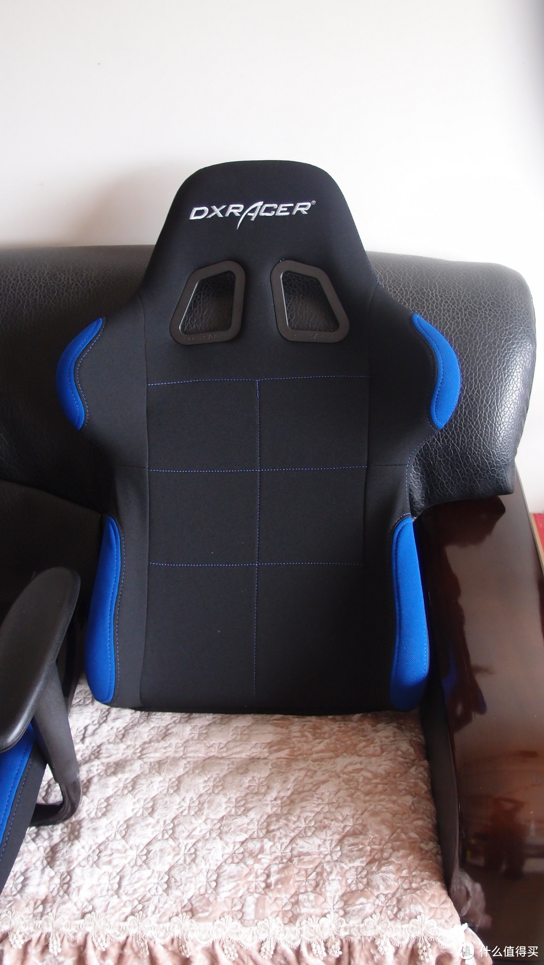 #本站首晒# DXRacer 迪锐克斯 F01 开箱及评测