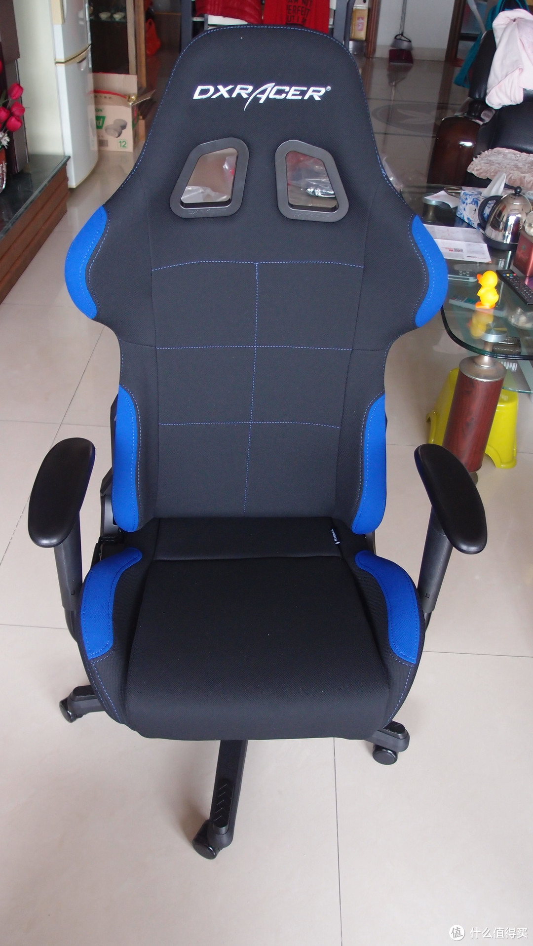 #本站首晒# DXRacer 迪锐克斯 F01 开箱及评测