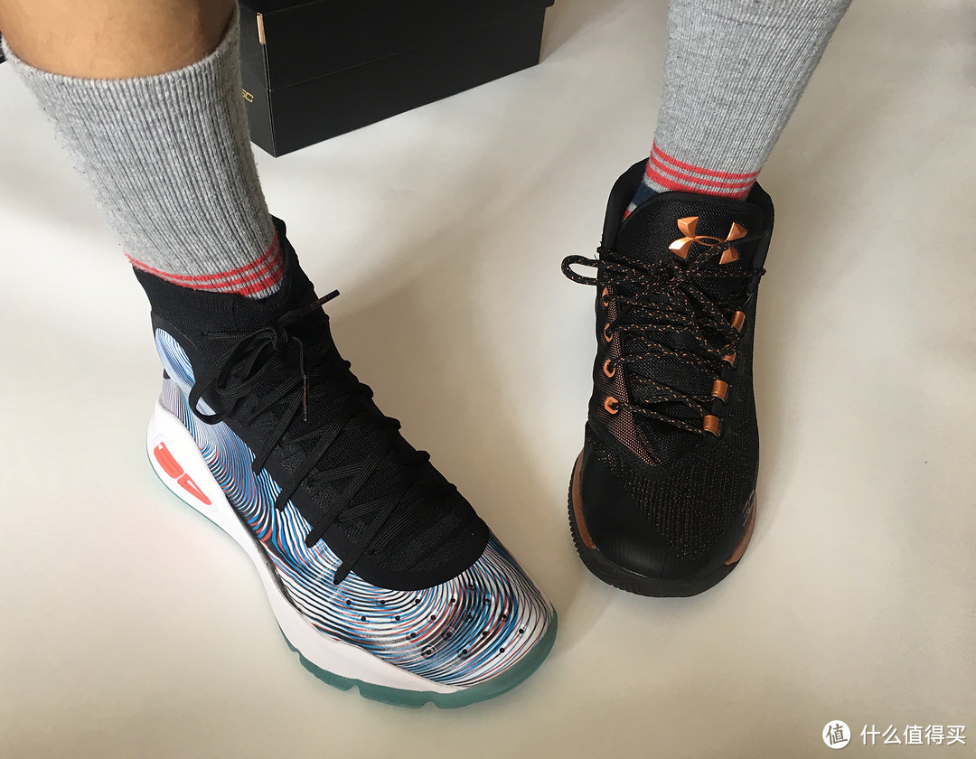 UNDER ARMOUR 安德玛 Curry 4 中国行限量配色篮球鞋 开箱