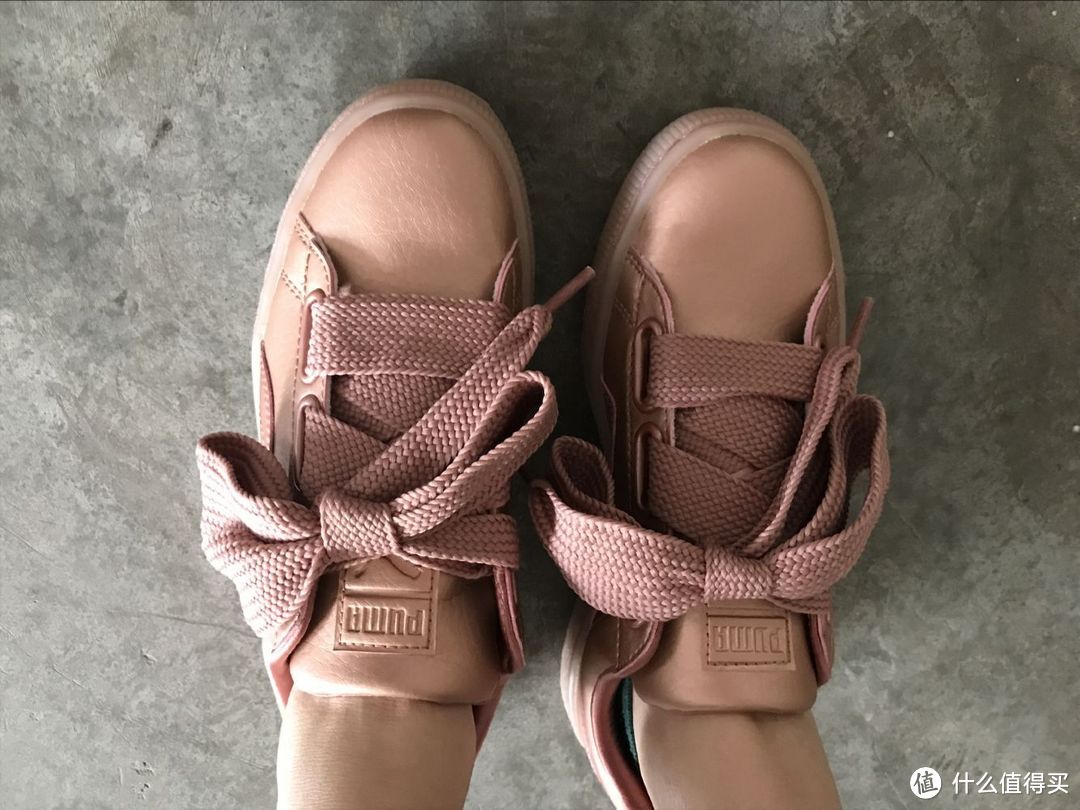 亚马逊海外购购入PUMA 彪马 Basket Heart Copper 女式休闲鞋 开箱晒单