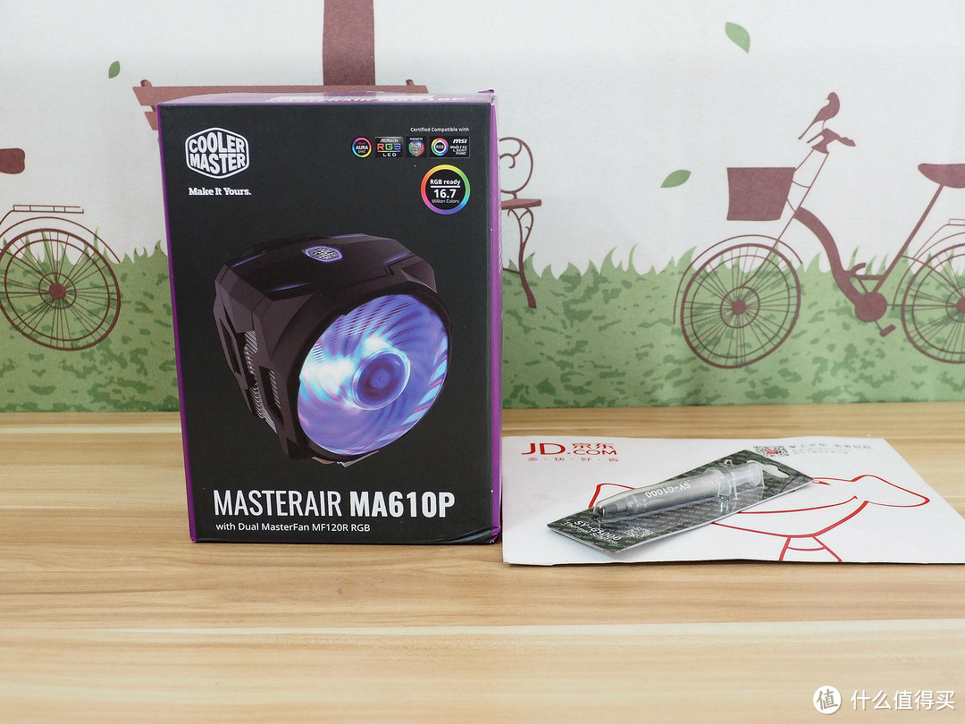 只是为了更炫的灯光—Cooler Master 酷冷至尊 T610P CPU风冷散热器  新品开箱体验