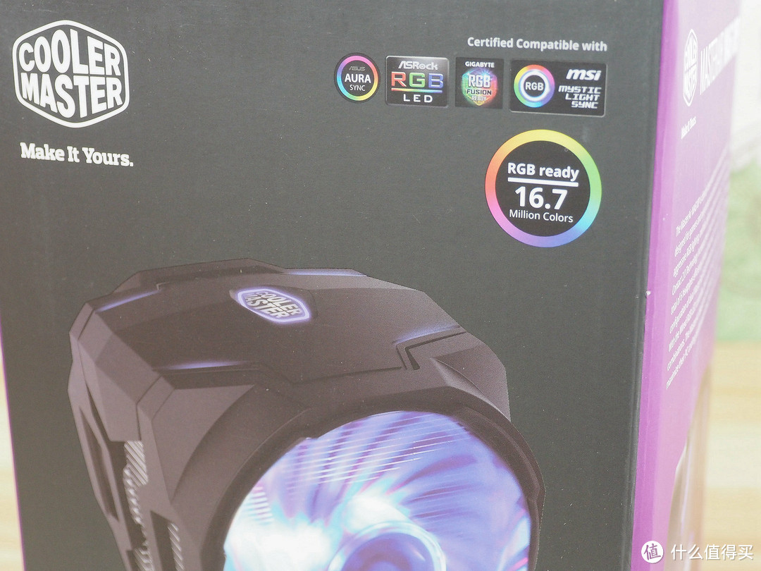 只是为了更炫的灯光—Cooler Master 酷冷至尊 T610P CPU风冷散热器  新品开箱体验