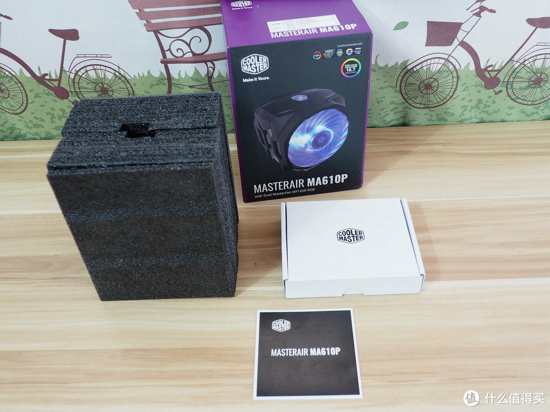 只是为了更炫的灯光—Cooler Master 酷冷至尊 T610P CPU风冷散热器  新品开箱体验