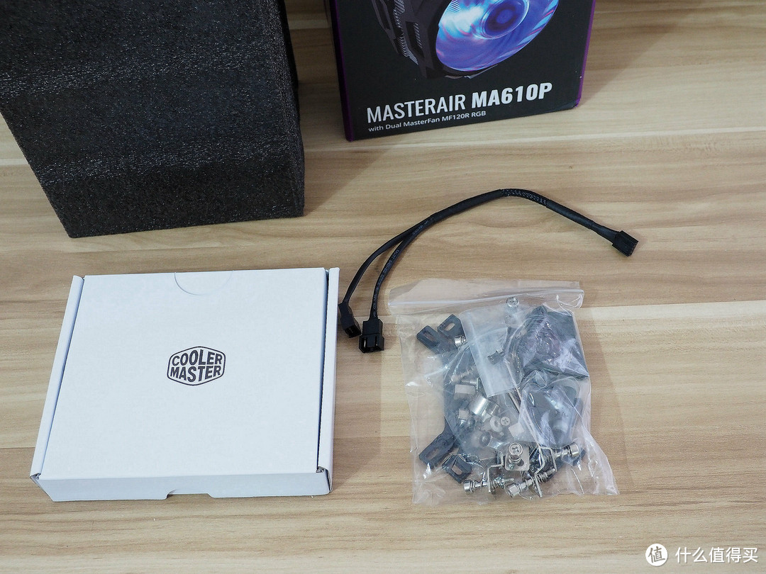 只是为了更炫的灯光—Cooler Master 酷冷至尊 T610P CPU风冷散热器 新品开箱体验