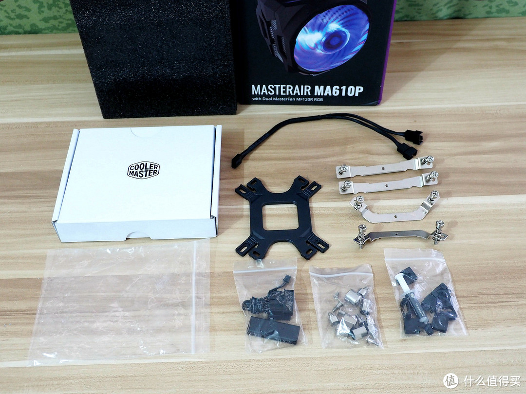 只是为了更炫的灯光—Cooler Master 酷冷至尊 T610P CPU风冷散热器 新品开箱体验