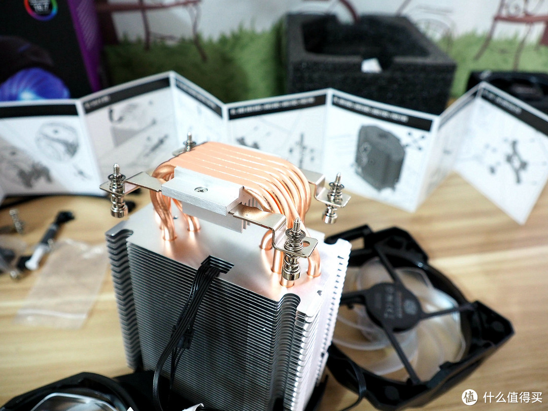 只是为了更炫的灯光—Cooler Master 酷冷至尊 T610P CPU风冷散热器  新品开箱体验