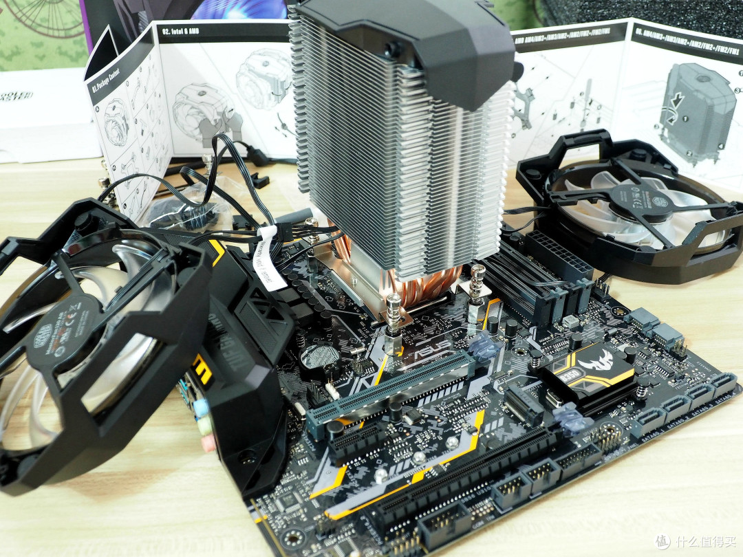 只是为了更炫的灯光—Cooler Master 酷冷至尊 T610P CPU风冷散热器 新品开箱体验