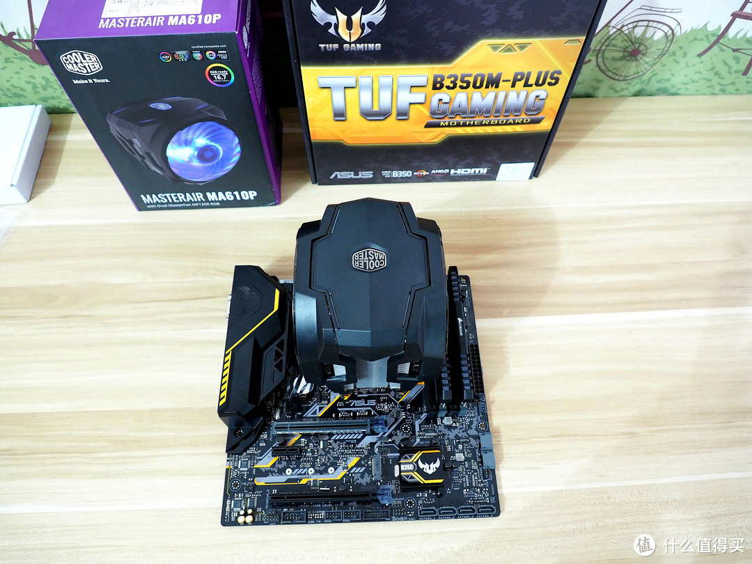 只是为了更炫的灯光—Cooler Master 酷冷至尊 T610P CPU风冷散热器  新品开箱体验