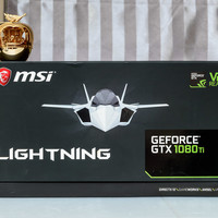 微星 GTX 1080 Ti LIGHTNING Z 显卡外观展示(背板|接口|灯带|风扇)