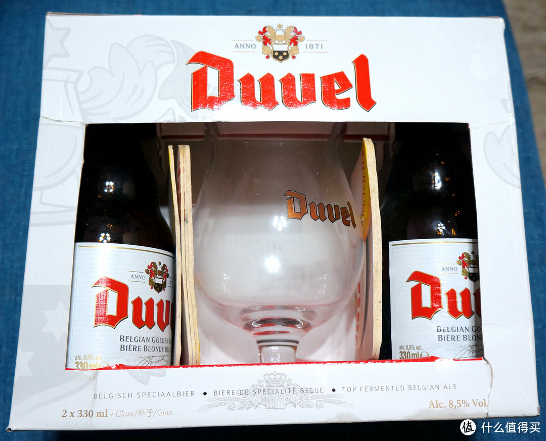 #热征#喝一杯#没有杯子，怎能叫“喝一杯”？魔鬼的诱惑 —  Duvel 督威 金色艾尔啤酒杯礼盒品鉴