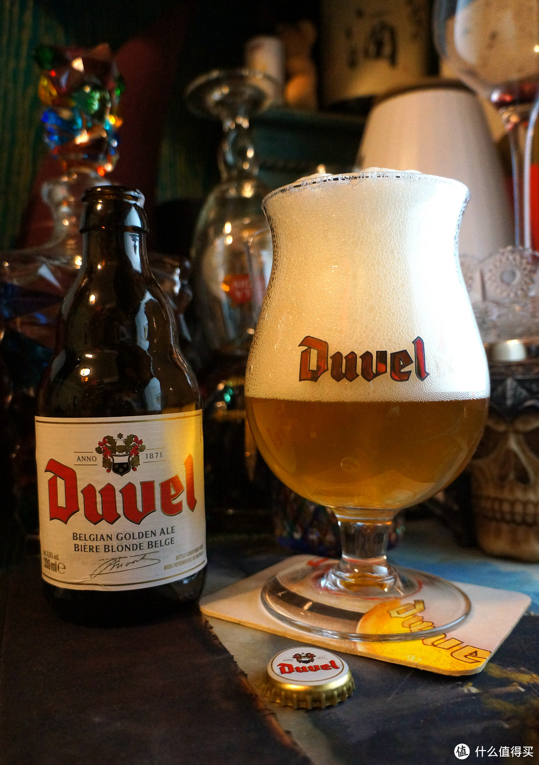 #热征#喝一杯#没有杯子，怎能叫“喝一杯”？魔鬼的诱惑 —  Duvel 督威 金色艾尔啤酒杯礼盒品鉴