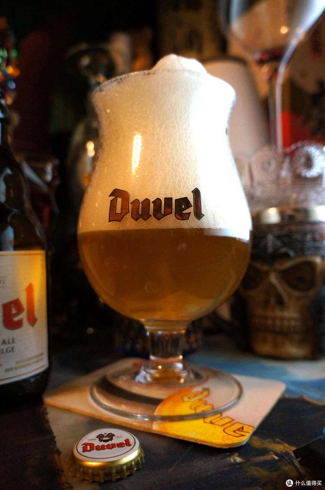 热征喝一杯没有杯子怎能叫喝一杯魔鬼的诱惑duvel督威金色艾尔啤酒杯