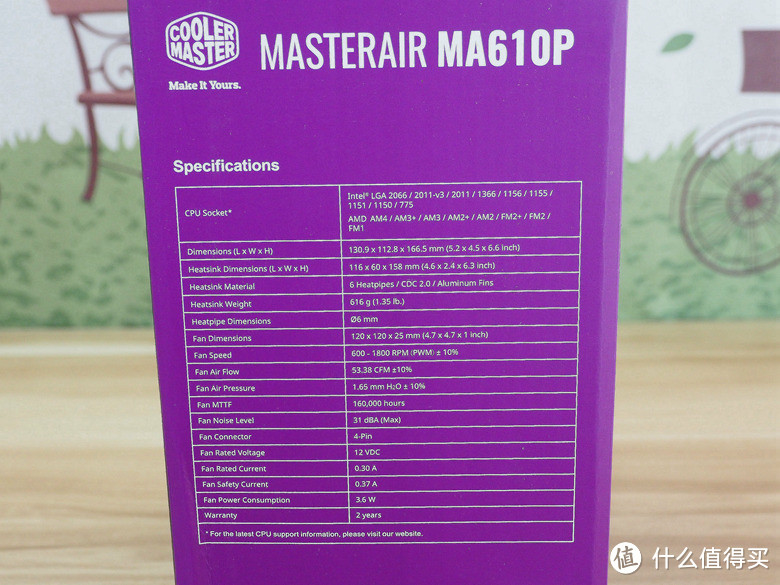 只是为了更炫的灯光—Cooler Master 酷冷至尊 T610P CPU风冷散热器 新品开箱体验