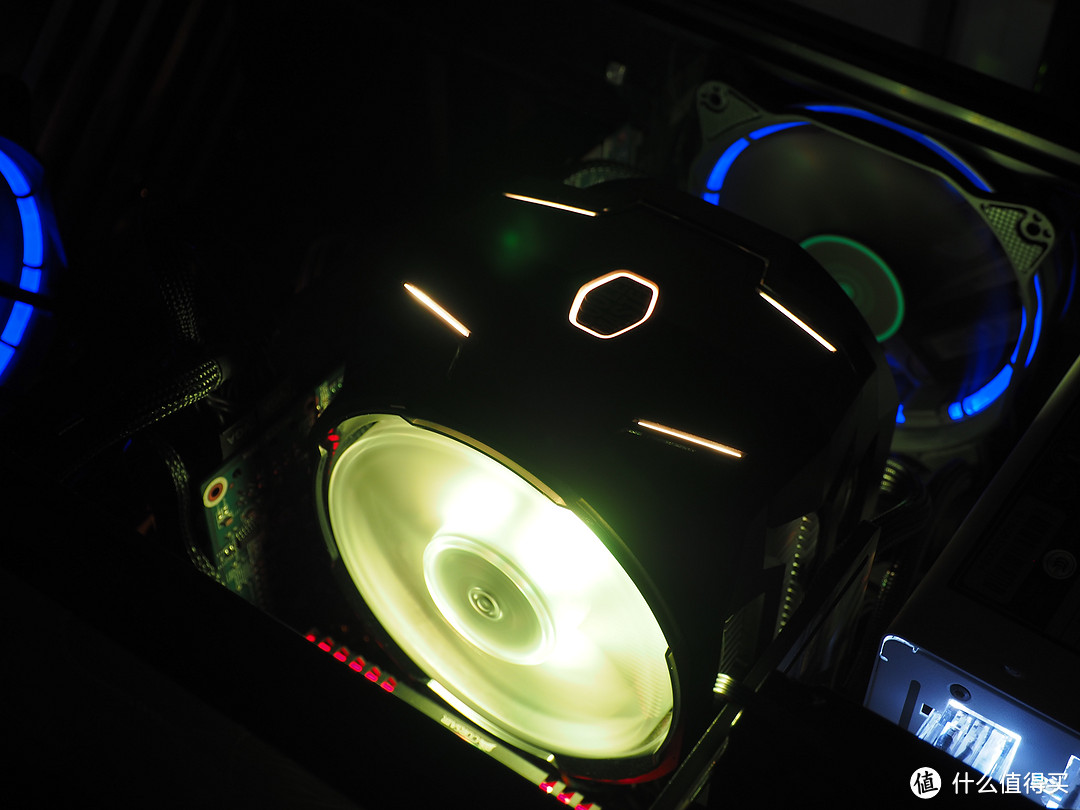 只是为了更炫的灯光—Cooler Master 酷冷至尊 T610P CPU风冷散热器  新品开箱体验