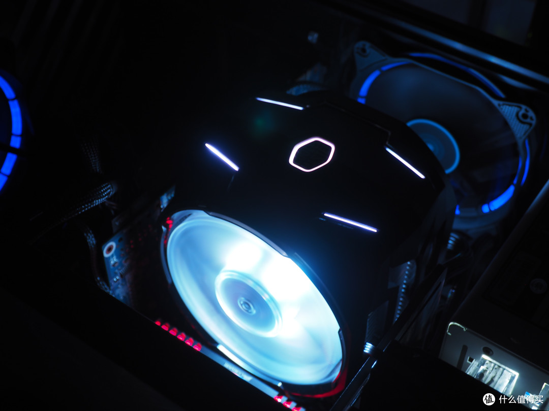 只是为了更炫的灯光—Cooler Master 酷冷至尊 T610P CPU风冷散热器 新品开箱体验