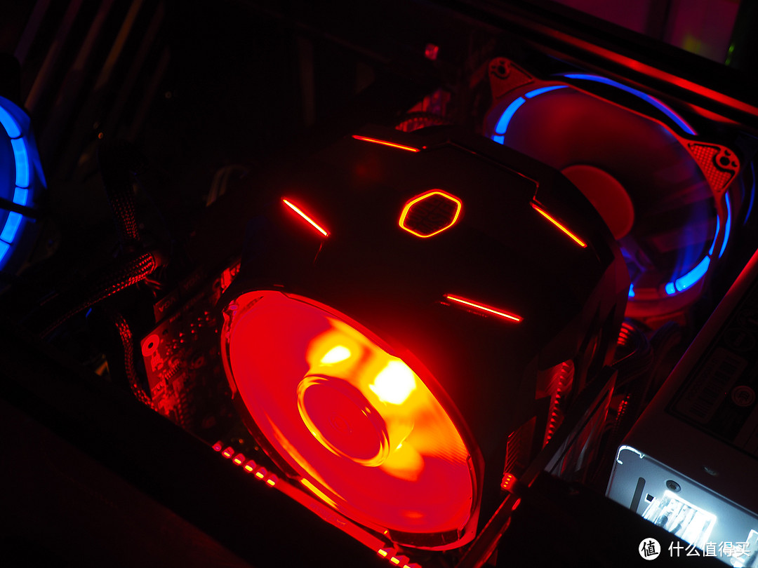 只是为了更炫的灯光—Cooler Master 酷冷至尊 T610P CPU风冷散热器  新品开箱体验