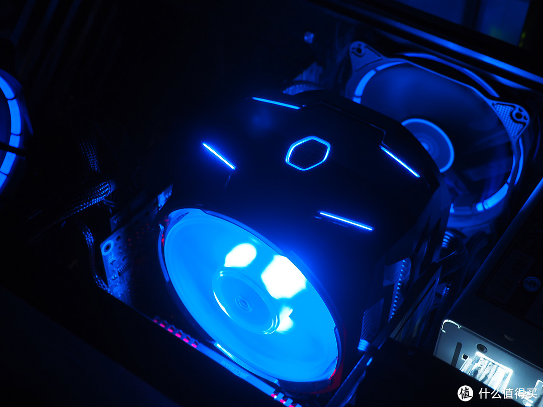 只是为了更炫的灯光—Cooler Master 酷冷至尊 T610P CPU风冷散热器  新品开箱体验