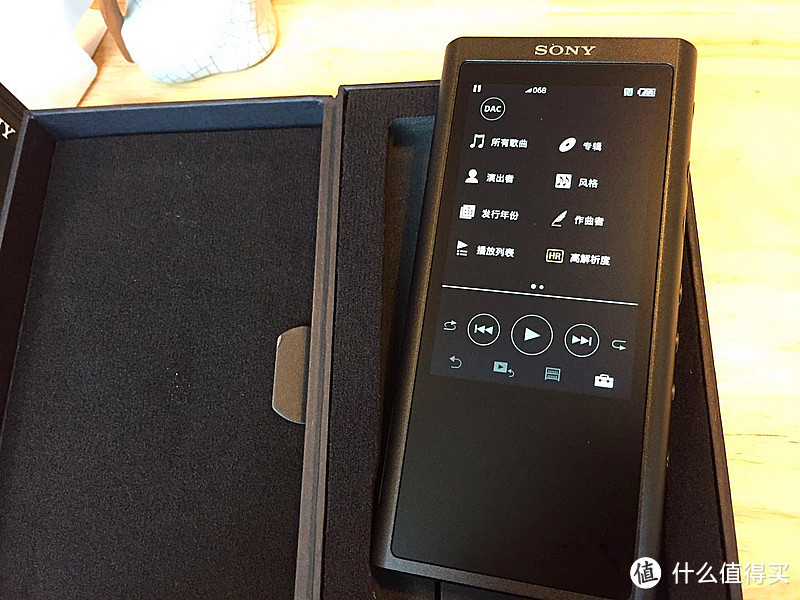 你好,你的信仰到了,SONY 索尼 zx300a 无损播放器 开箱