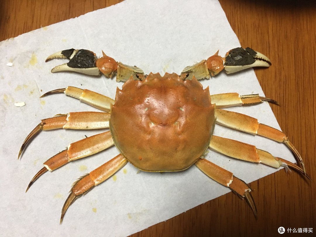 原创新人#大闸蟹季节话螃蟹:吃蟹的极致是,吃完的壳拼起来还是一只