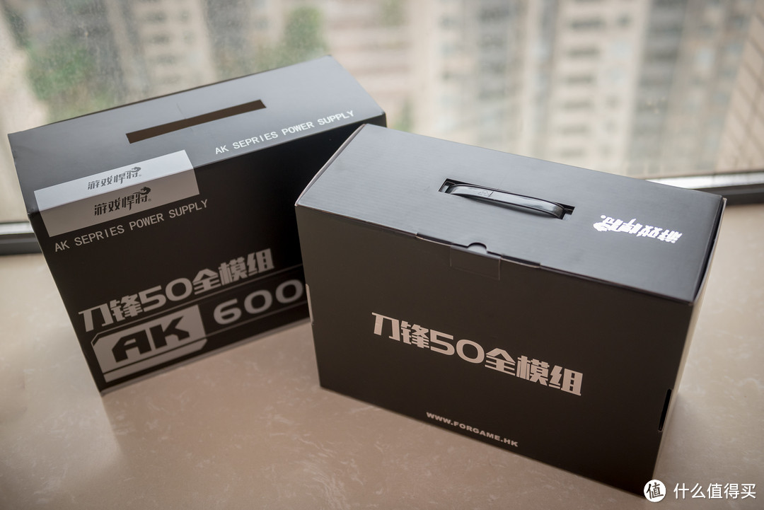 游戏悍将 额定600W 刀锋50全模组AK600电源 开箱及更换过程