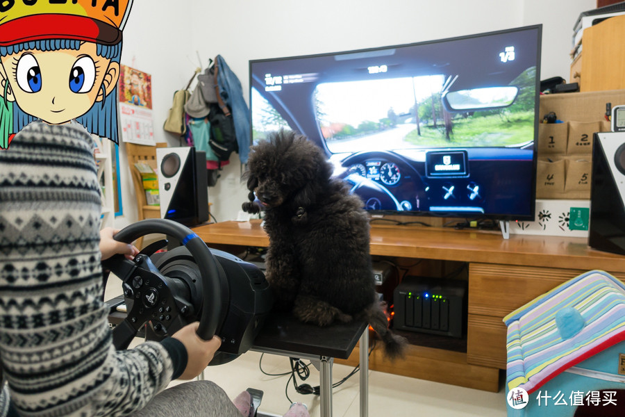 我家女司机竟然这样学开车？Thrustmaster 图马思特T300RS打造拟真驾驶舱