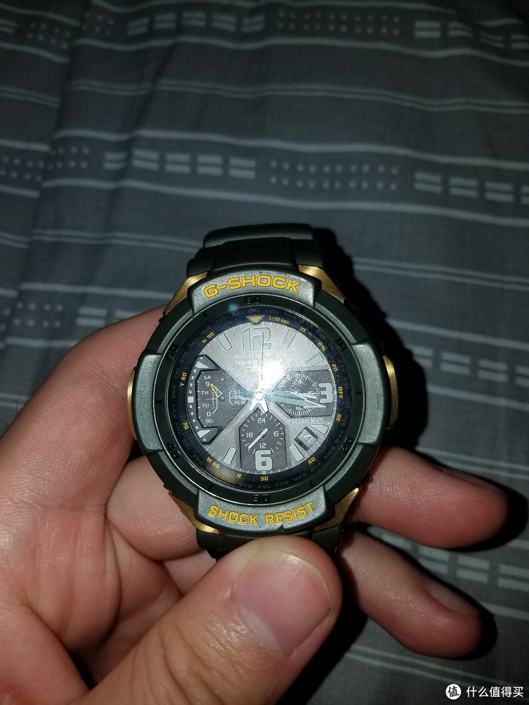 CASIO 卡西欧 G-SHOCK GPW-1000FC-1AJF腕表伪开箱及使用分享