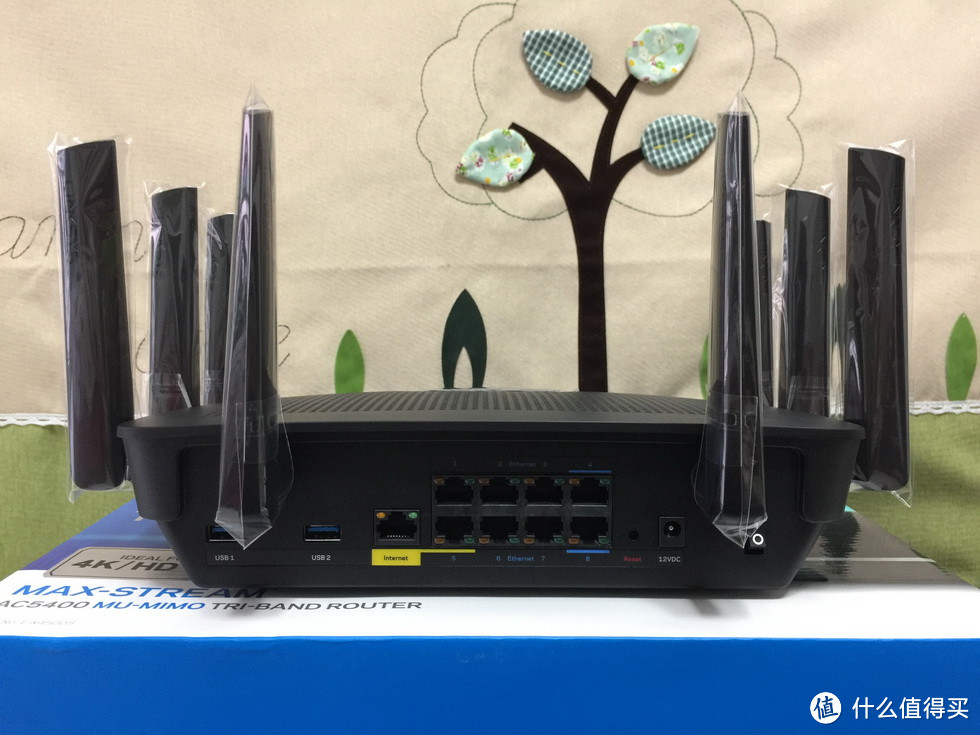 LINKSYS 领势 EA9500S AC5400 强大的四核、三频2.0 旗舰级无线路由器 试用报告