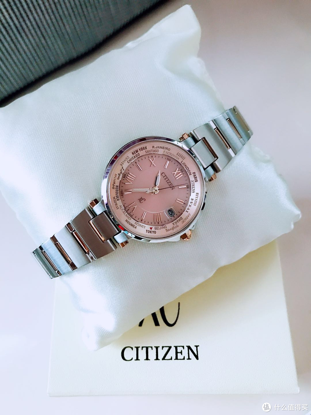 #原创新人#CITIZEN 西铁城 EC1014-65W 开箱及使用感受