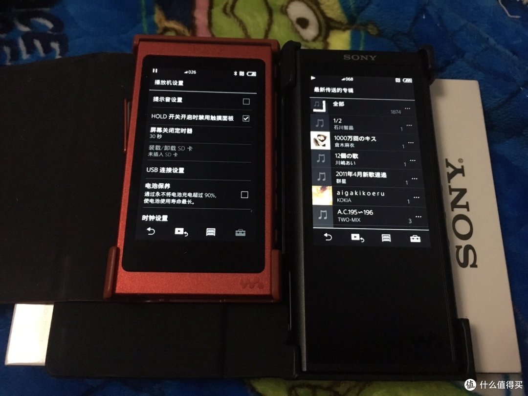 “这块黑砖有点迷你”—SONY 索尼 ZX300A 音乐播放器 入手简评
