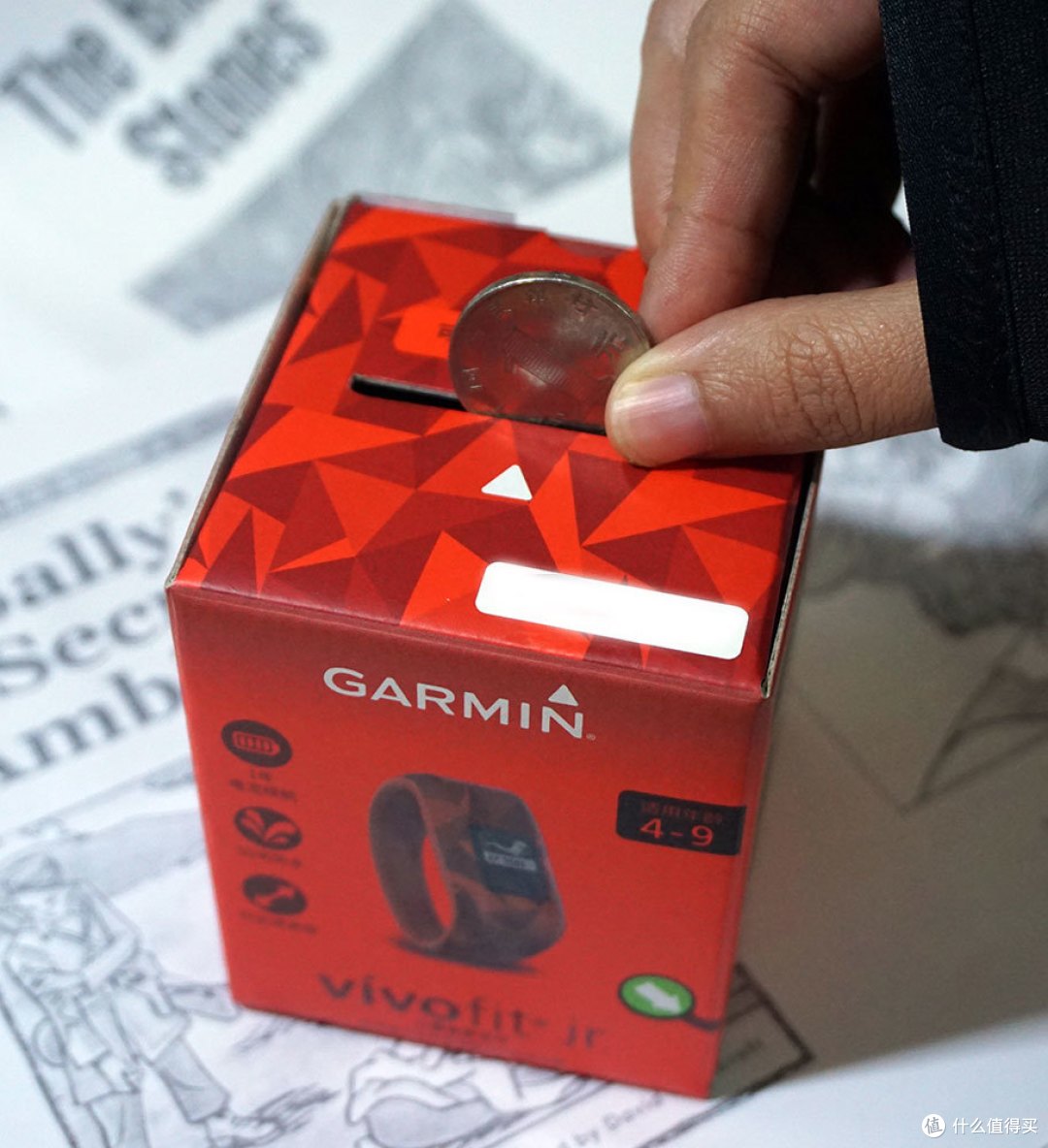 与众不同的儿童手表,Garmin vívofit jr 儿童健康教育手表