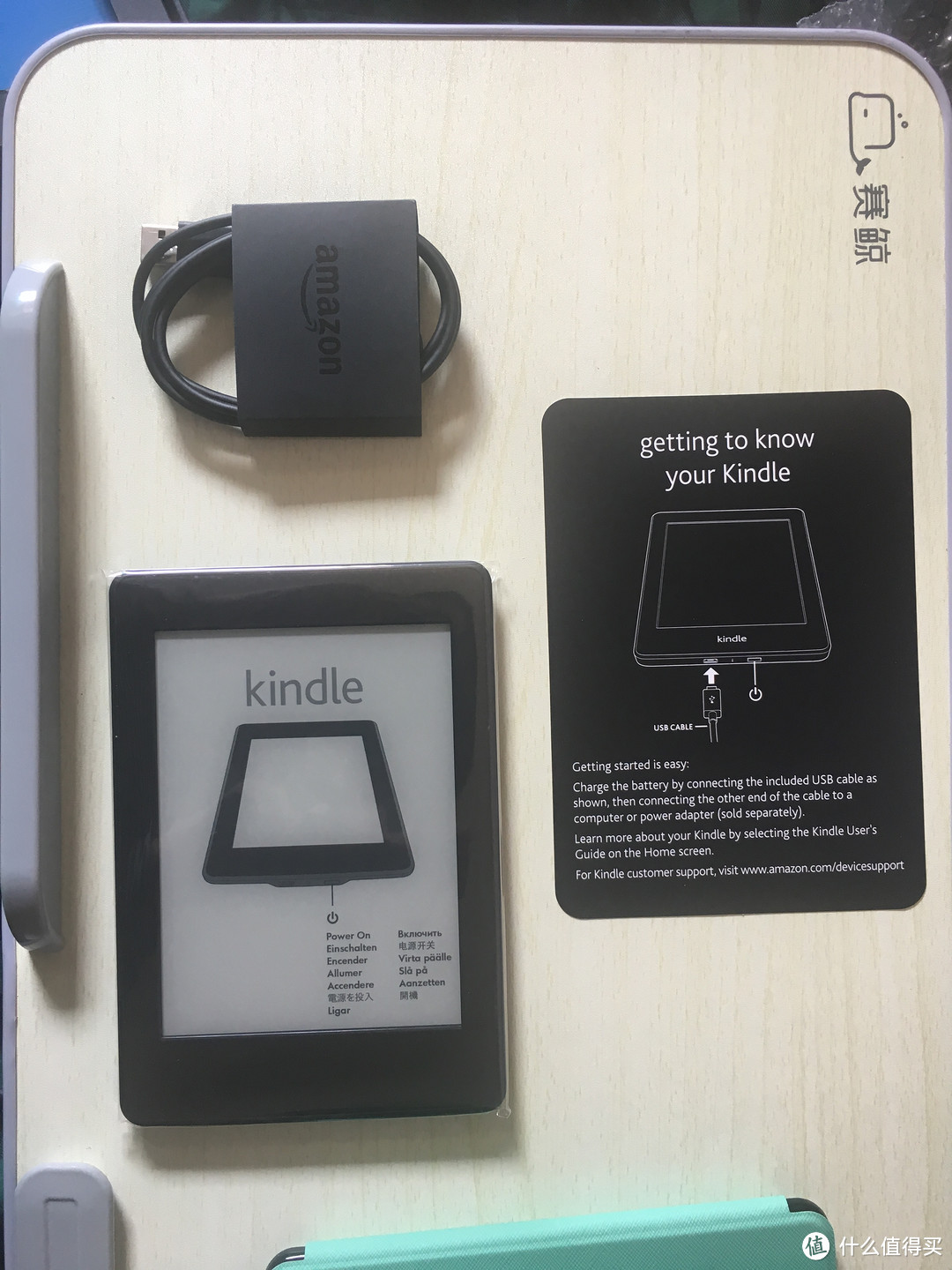 Kindle paperwhite 3 简单开箱