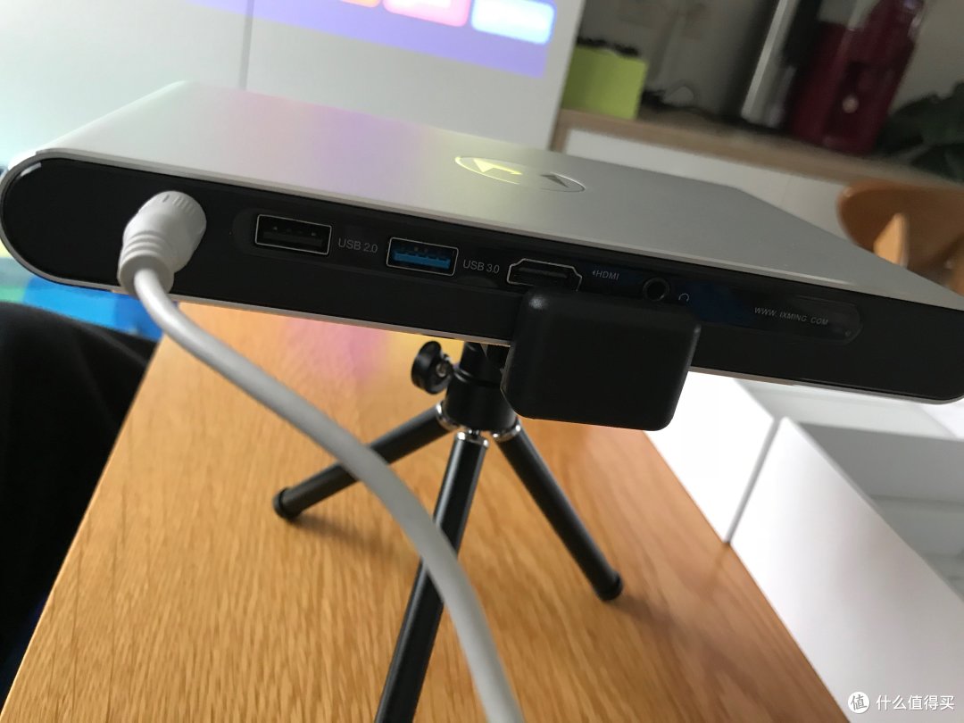 最后的选择小明m2激光投影机开箱