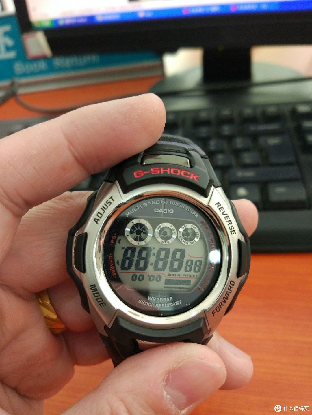 图书馆猿のCasio 卡西欧 GW-M500A 光动能电波表