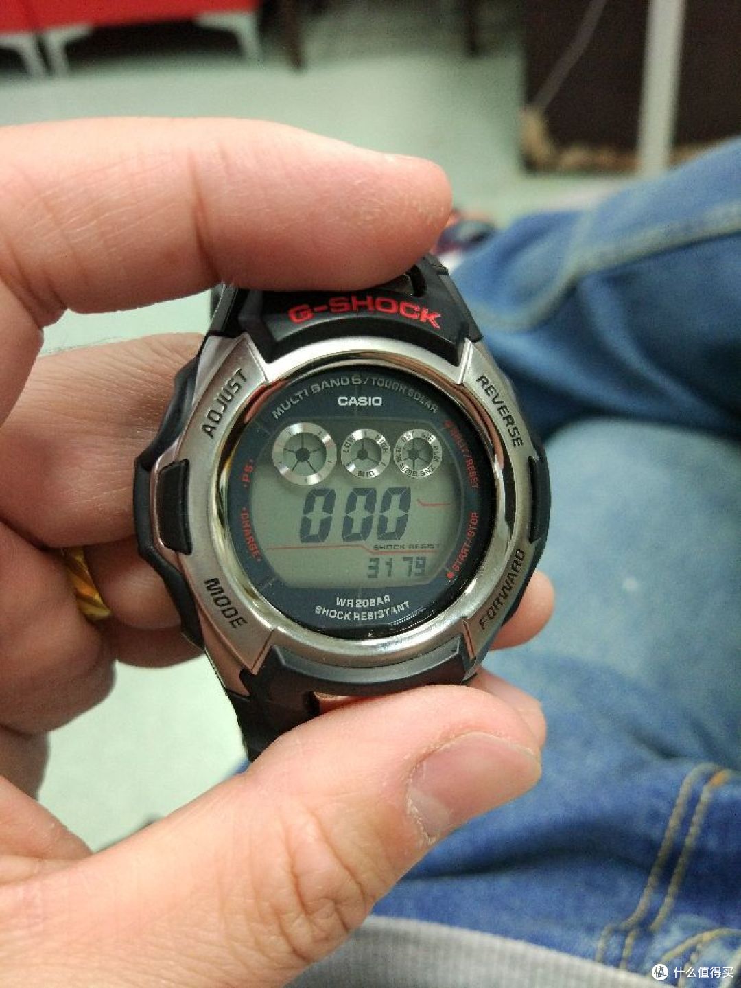 图书馆猿のCasio 卡西欧 GW-M500A 光动能电波表