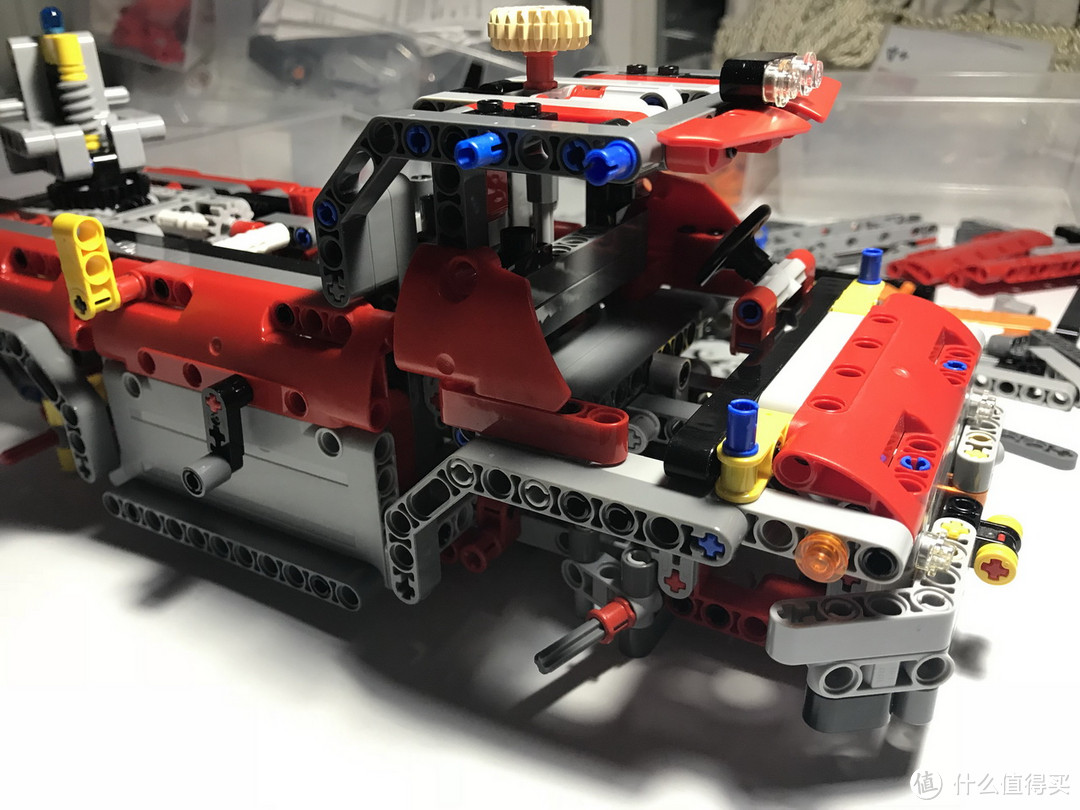 乐高还能这么拼： 复刻 LEGO 乐高 科技 42068 B模式 消防救援车