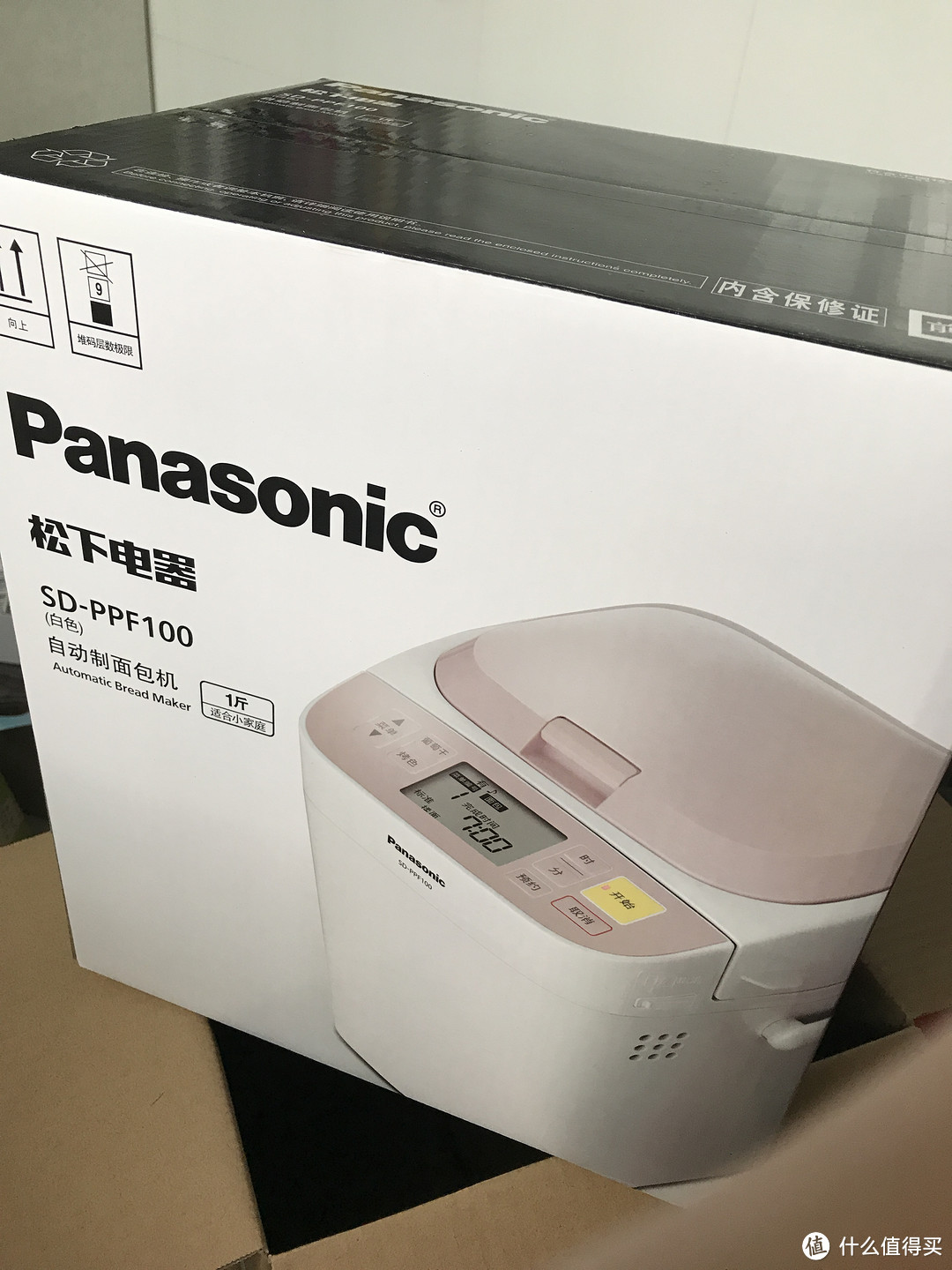 又回到面包机—Panasonic 松下SD-PPF100 面包机 使用体验