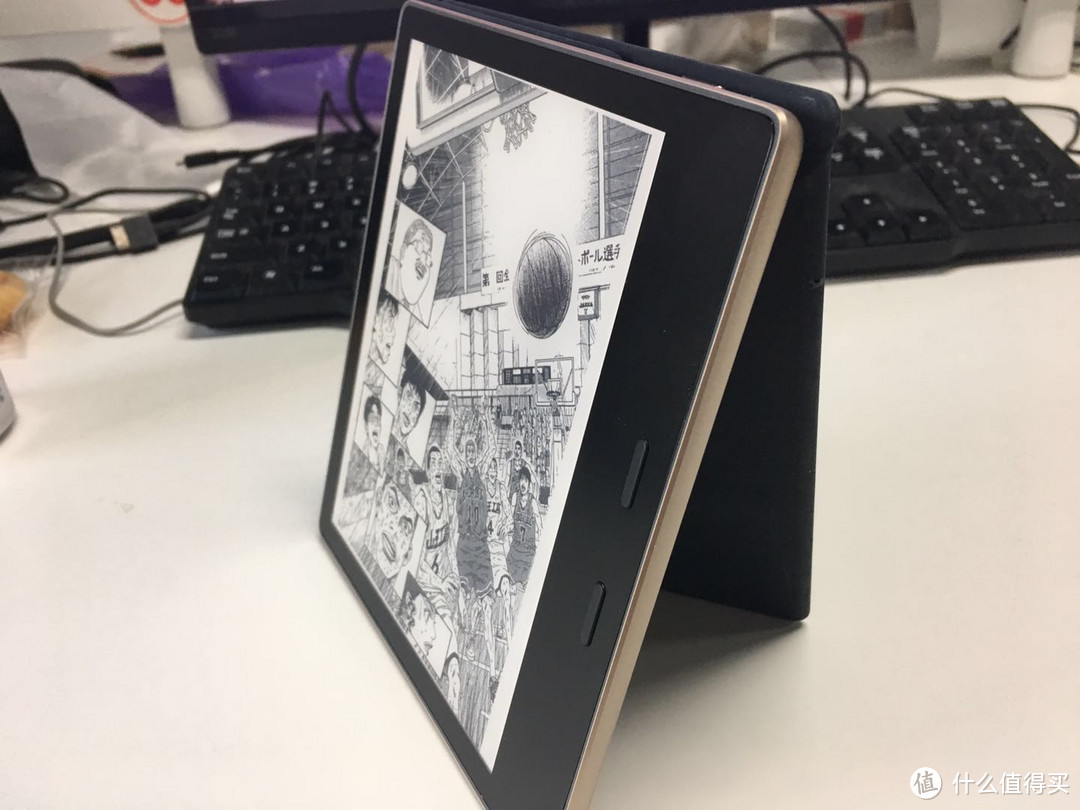 哇~金色外壳！2017新款7寸kindle oasis2开箱简评