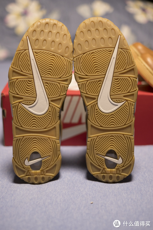 初中篮球时光的信仰充值—Nike 耐克 Air More Uptempo '96 Premium'Wheat Pack'休闲鞋 开箱