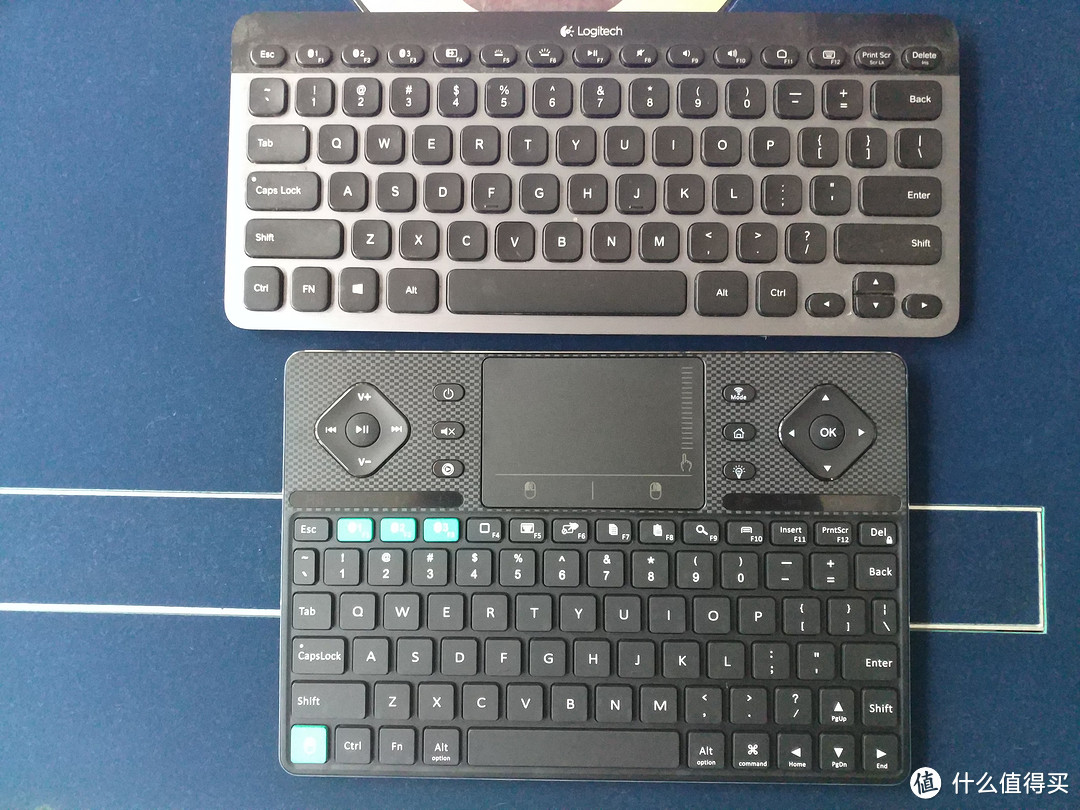 #原创新人#可以连4个设备的键盘 — 锐爱（rii） K16 无线蓝牙双模键盘