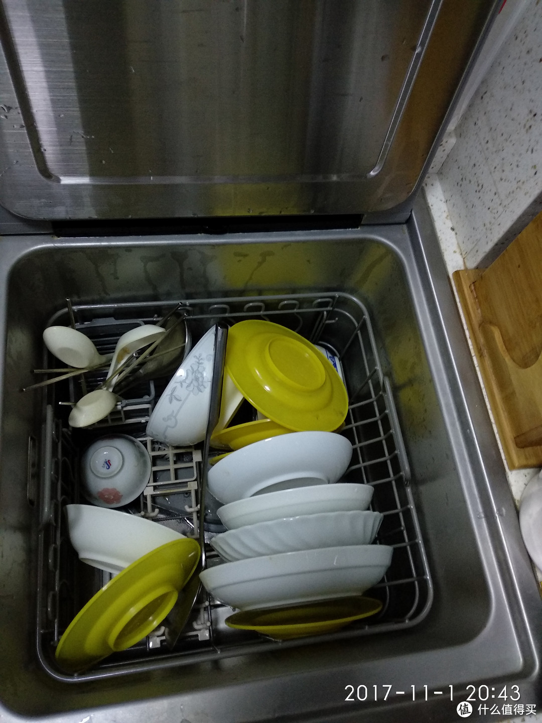 日常洗碗的量